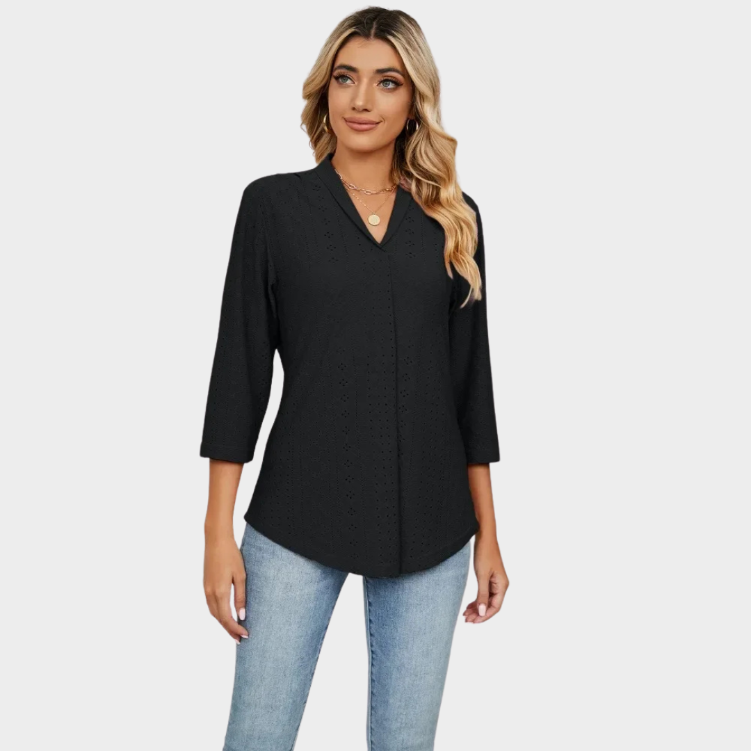 Blusa Feminina Casual Viscose