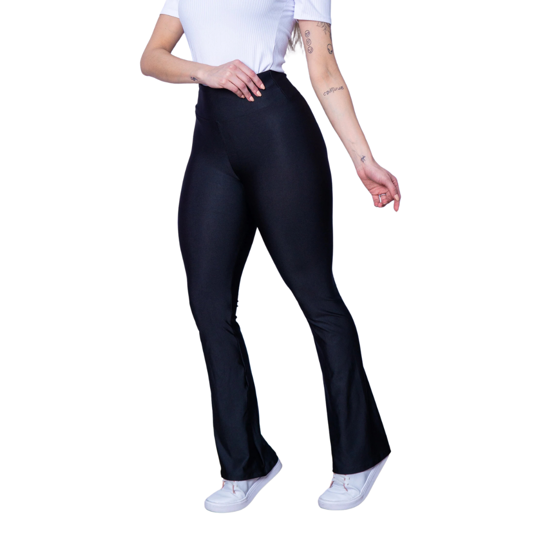 Calça Legging Bailarina Boca de Sino
